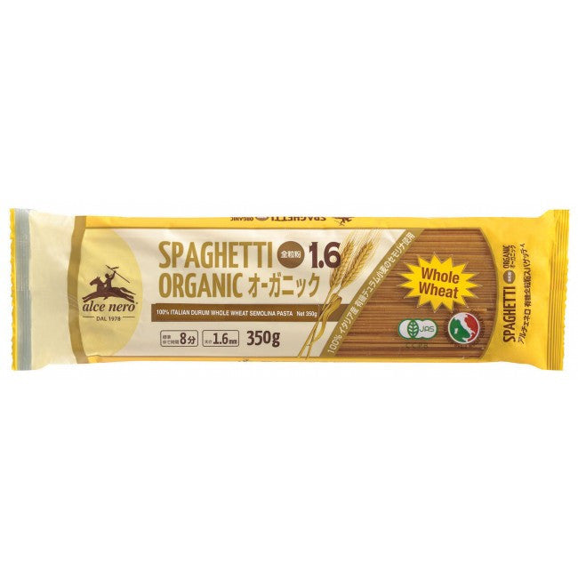 Alce Nero Organic Whole Wheat Spaghettini 350g