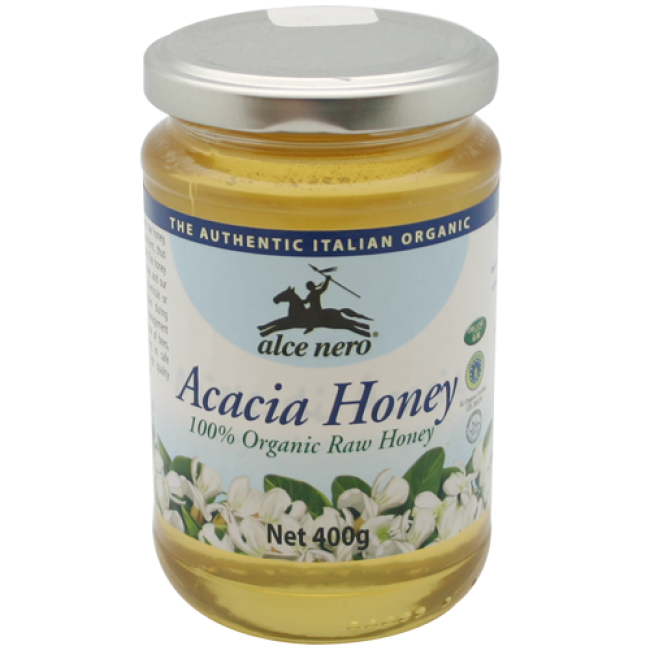 Alce Nero Organic Acacia Honey 400g