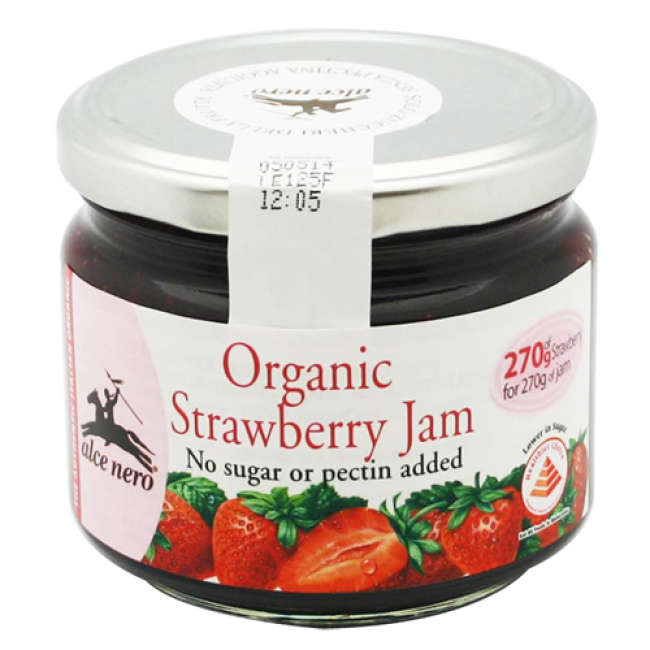 Alce Nero Organic Strawberry Jam 270g