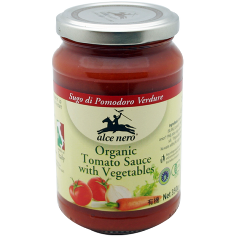 Alce Nero Organic Tomato Sauce with Vegetables 350g